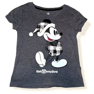 NWT Disney Parks Holiday Mickey tee